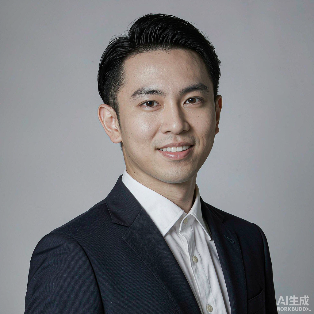 AI professional headshot example
