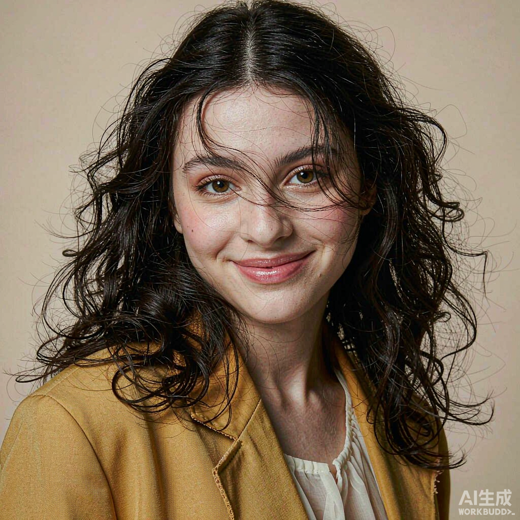 AI creative headshot example