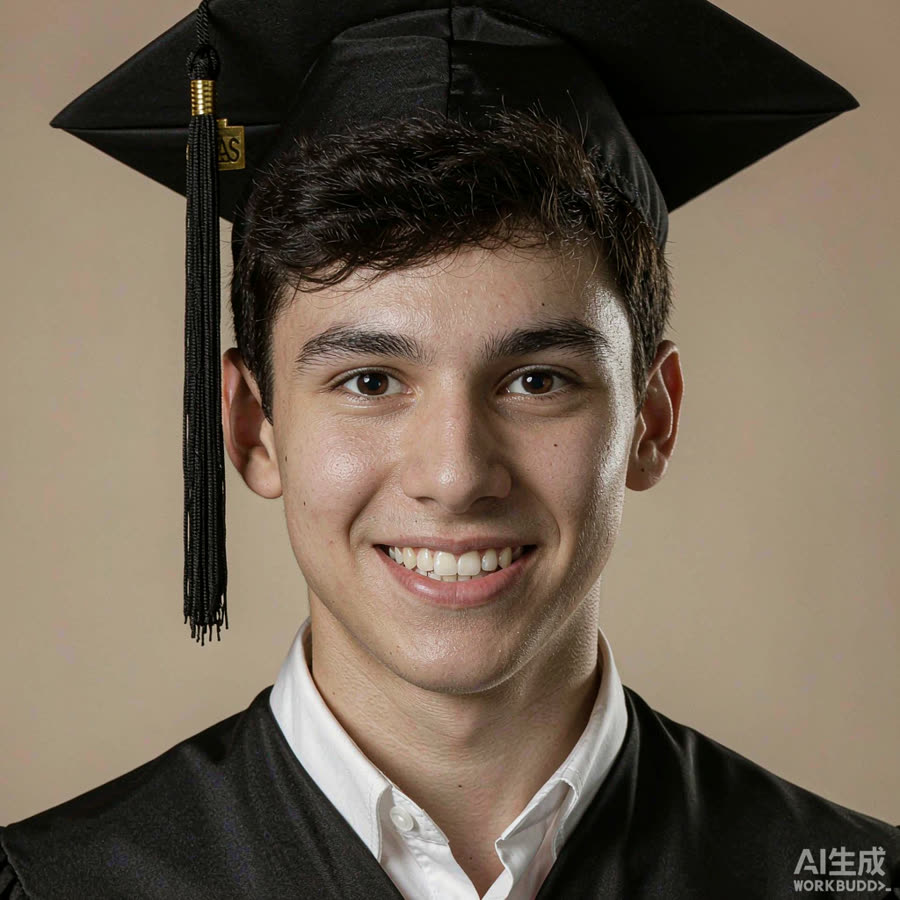 Graduation headshot style