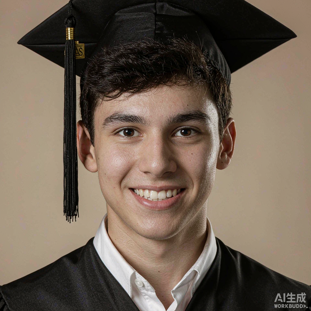 Graduation headshot style