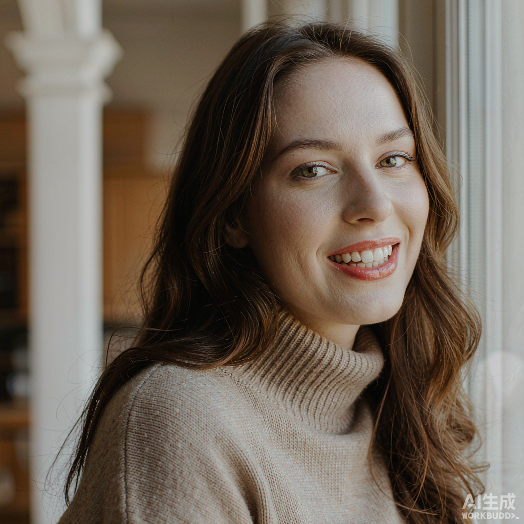 Natural light headshot style